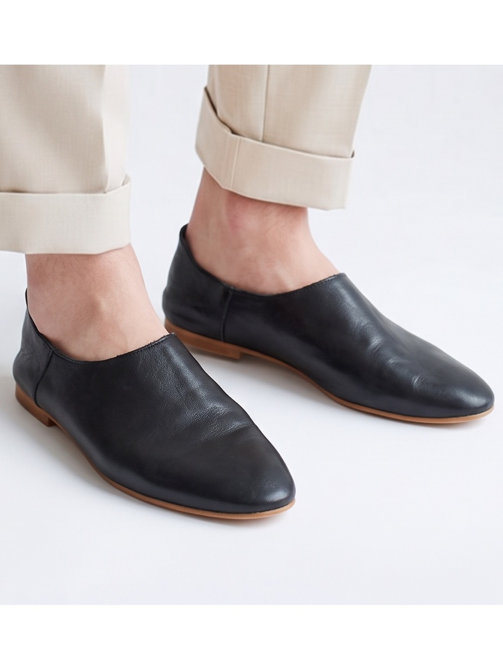 Zara leather glove shoes